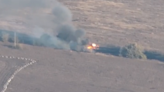 Ukrainian forces release video of downed Russian Mi-8 helicopter: ‘It burns beautifully’