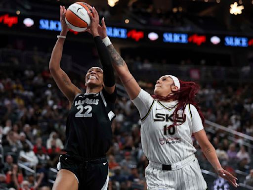 Aces star A'ja Wilson sits out against Liberty with ankle injury