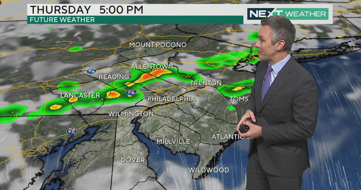 Another gorgeous day on Wednesday in Philadelphia region, showers possible for 4th of July