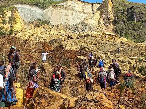Papua New Guinea says landslide buries over 2,000 people alive