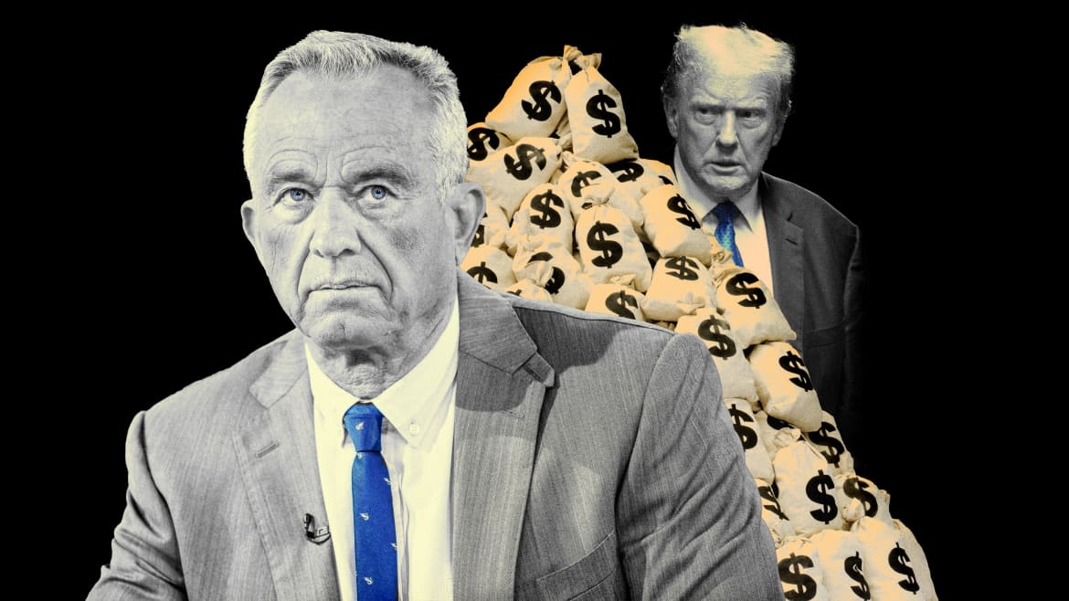 Spoiler Alert: Billionaire Trump Mega-Donor Gave Another $5M to RFK Jr.