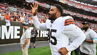 Cleveland’s Myles Garrett to play vs. Raiders, Browns still struggling with injuries