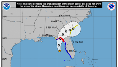 Sunday, Aug 04: Latest updates from the NHC on Tropical Storm Debby