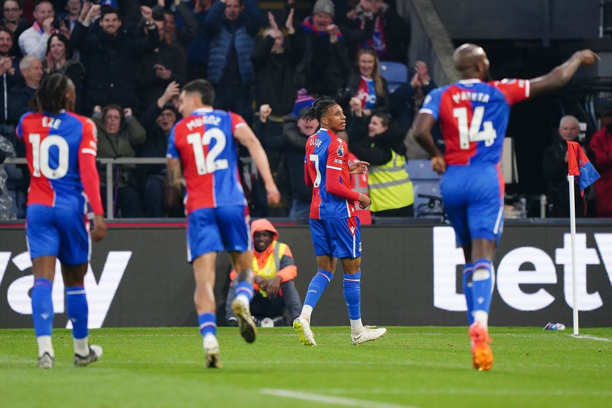 Crystal Palace vs Manchester United LIVE! Premier League match stream, latest score and goal updates today