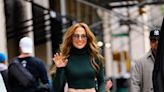 Jennifer Lopez Kicks Off “Small Shirt, Big Pants” Season in Super Baggy Jeans