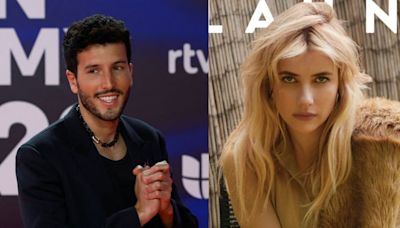 Sebastián Yatra conoció a Emma Roberts y aprovechó para decirle lo que sentía por ella