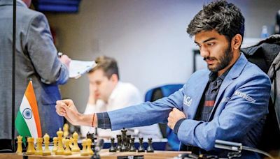 Chess: India GM Gukesh holds top seed Caruana