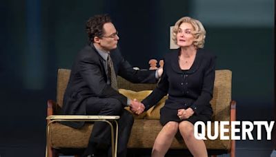 Is that Jim Parsons and Jessica Lange disco dancing on Broadway?