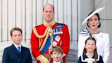 Princess Charlotte is the image of dad Prince William as they pull similar facial expressions on the balcony