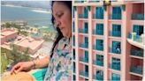 Watch: Indian mom dry clothes on balcony of Dubai hotel. See their response