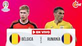 Bélgica vs Rumania EN VIVO: A qué hora y dónde VER Eurocopa HOY