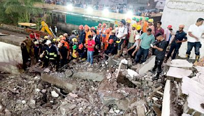 Surat building collapse: 7 killed, more feared trapped, rescue operation underway