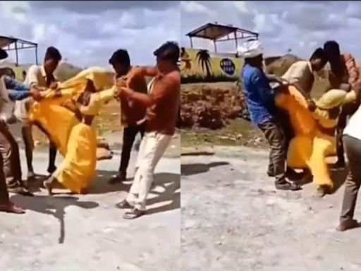 MP: One Held After Viral Video Shows Woman Assaulted Publicly in Dhar As Bystanders Film Act - News18