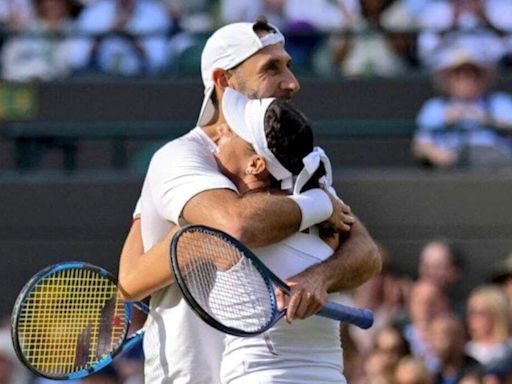 Santiago González y Giuliana Olmos cayeron en la final de Wimbledon 2024