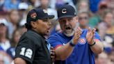 Cubs manager David Ross rips umpire and criticizes decision to close roof in Milwaukee