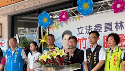 立委竹北服務處正式揭幕 林思銘：竹縣發展首重教育與交通議題