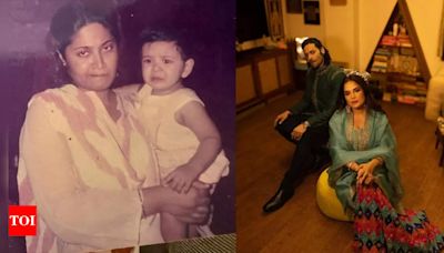 Ali Fazal writes a heartfelt message in tribute to his mother on her death anniversary | Hindi Movie News - Times of India