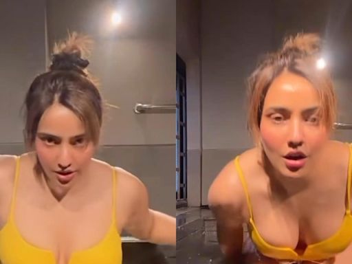 Sexy Video! Neha Sharma Flaunts Ample Cleavage As She Takes A Dip In A Bathtub, Watch - News18
