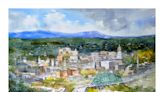 The colors of Easton: Why this watercolor painter has chosen the city as his subject