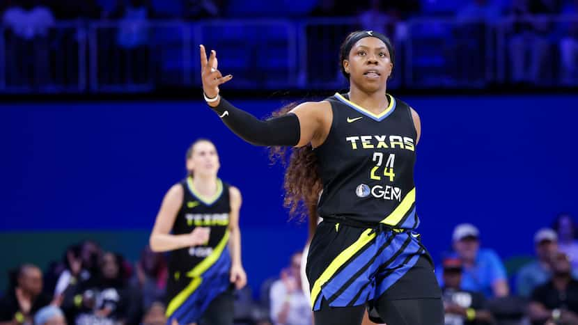 Photos: Arike Ogunbowale, Dallas Wings take on A'ja Wilson, Las Vegas Aces at College Park Center in Arlington