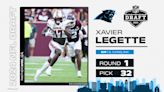 Panthers trade up, select South Carolina WR Xavier Legette with 32nd pick of 2024 draft