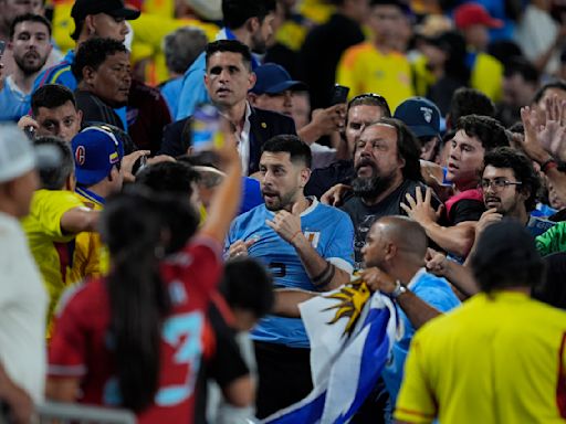 Copa América: Darwin Núñez y uruguayos se trenzan a golpes en las gradas tras perder ante Colombia