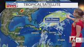 Disturbance in the Atlantic under watch of National Hurricane Center same day NOAA says 2024 expected to be active season