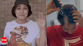 Hina Khan opens up about her mental health as she goes bald during her breast cancer treatment journey; says, “‘Normalise the hardest phase..” - Times of India