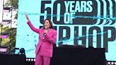 WATCH: Kamala Harris dances to Q-Tip's 'Vivrant Thing' as she hosts a celebration honoring the 50th anniversary of hip-hop