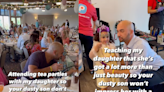 Father praised after teaching his daughters how to set expectations when dating men