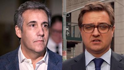 'Mob movie feel': Chris Hayes was inside the courtroom during Cohen's testimony