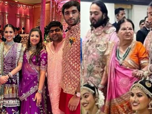 Manushi Chhillar To Veer Pahariya, Peek Into Anant Ambani-Radhika Merchant's Star-Studded Dandiya Night