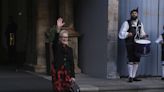 Meryl Streep, premio Princesa de Asturias de las Artes, baila al son de la gaita en Oviedo