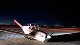 Airplane crashes on runway at Visalia Airport. It happened during takeoff, police say