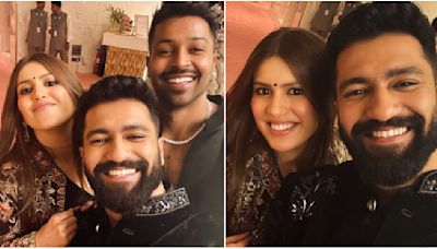Vicky Kaushal, Hardik Pandya's selfie game is on point in PICS from Anant-Radhika's sangeet; fans call them 'Two hottest brown munde'