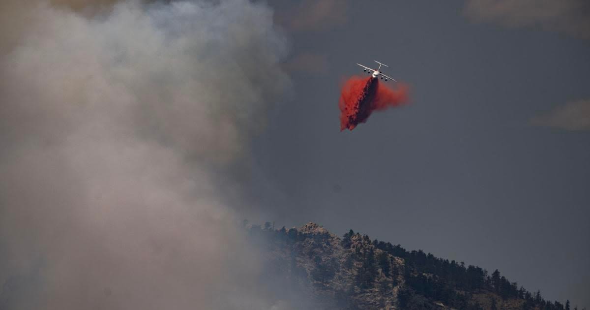 Colorado wildfires live blog: 1 dead, 5 structures destroyed in Stone Canyon fire