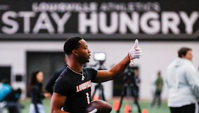 Browns pick Jamari Thrash 'not messing around' with NFL chance, Louisville WR coach says