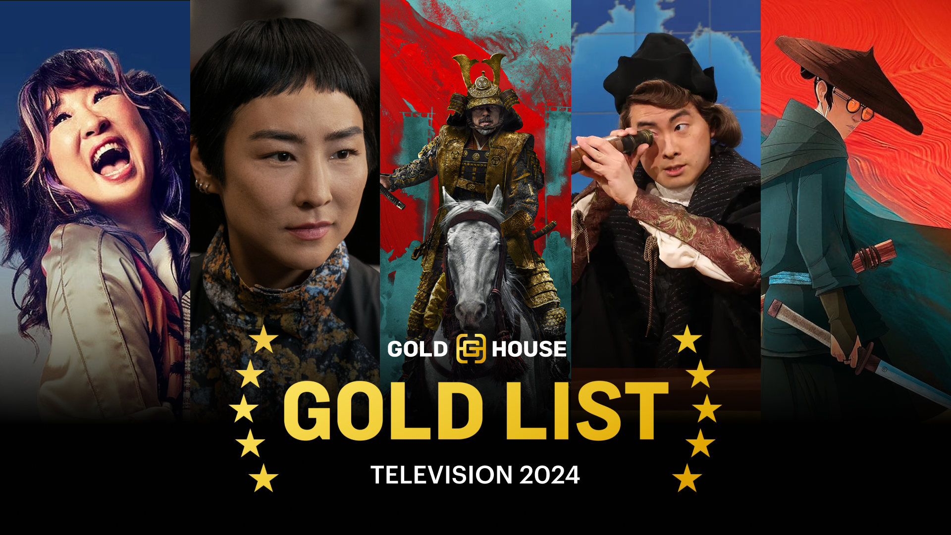 Gold House Unveils Inaugural Gold List For Top Asian Achievements In Television