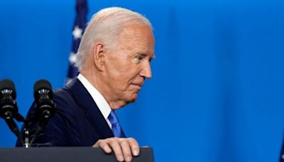 Biden's problem? An audience that can't hear one sentence for the anticipation of what he'll say next