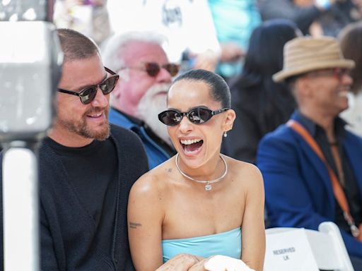 The Way Zoë Kravitz Sits With Channing Tatum Shows She’s ‘At Ease’ With Him