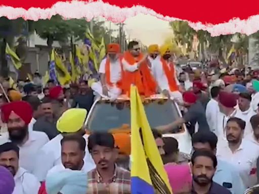 Raghav Chadha returns with AAP's show of strength in Punjab | News - Times of India Videos