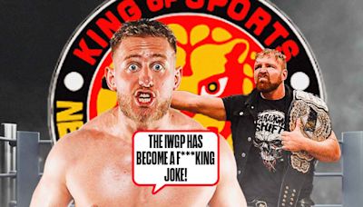 Gabe Kidd is furious with Jon Moxley for turning the IWGP World Championship into a 'joke'