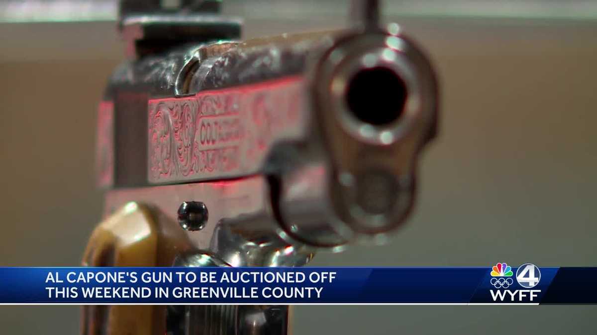 Al Capone's 'sweetheart' pistol set to be auctioned off this weekend in Greenville