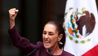 Mexico's Sheinbaum takes office, making history as first woman president