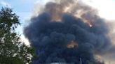 Cannock fire pictures show scale of blaze as residents describe sound 'like a bomb'