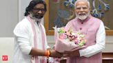 Jharkhand CM Hemant Soren meets Prime Minister Modi in Delhi - The Economic Times