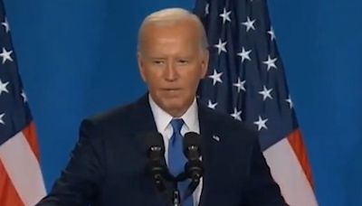 Joe Biden confuses Kamala Harris with former President Trump