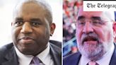 David Lammy meets Trump adviser in Labour’s first contact with his campaign team