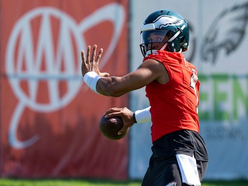 Eagles’ Jalen Hurts pushes back at outcry over recent report: ‘Why is it relevant now?’