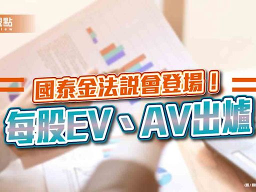 國泰金每股隱含價值升至77.7元！每股精算價值94.5元 法說會重點看表易懂 | 蕃新聞